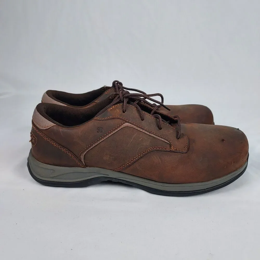 Red Wing Leather Safety Toe Work Oxfords Mens 10.5 Slip Resistant